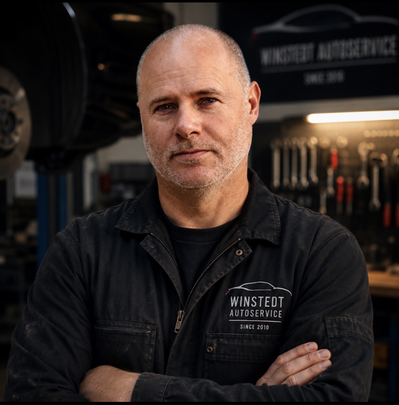 Værkstedsejer Michael Winstedt